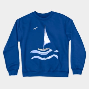 sailboat Crewneck Sweatshirt